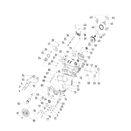 Retén de aceite 15x35x4,5 AGR5001390 ORIGINAL MGF | Newgardenstore.eu