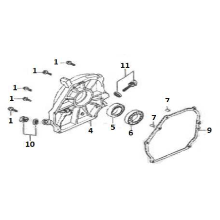 TAPA DE ACEITE*** . H210 AGR8210320 ORIGINAL MGF | Newgardenstore.eu