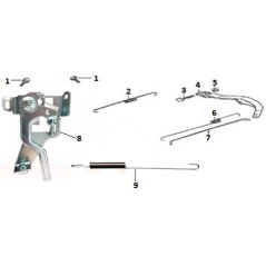 Rückholfeder AGR8210840 ORIGINAL MGF