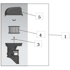 Luftfilterelement AGR8210820 ORIGINAL MGF