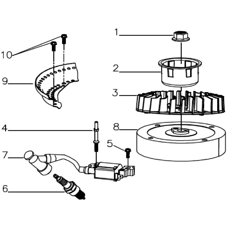 ORIGINAL MGF AGR8205060 coil