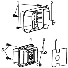 Schalldämpfer AGR8205150 ORIGINAL MGF