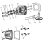 Volant d'équilibrage d'origine MGF AGR8205200 Volant d'équilibrage d'origine MGF AGR8205200