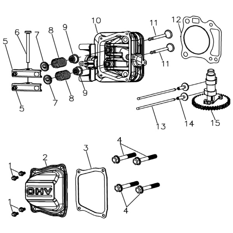 Guarnizione testa AGR8205240 ORIGINALE MGF