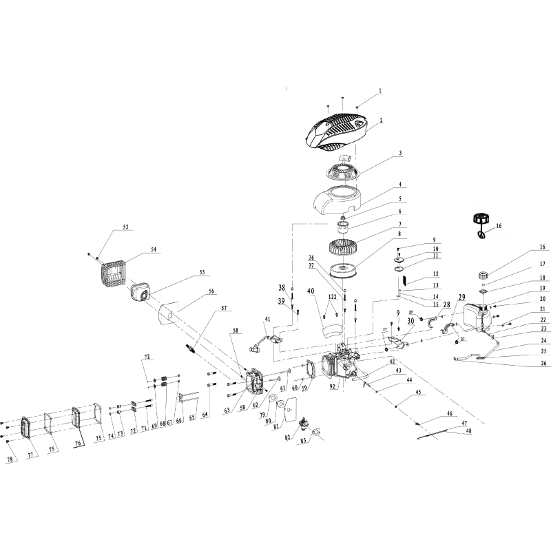 Original MGF rechter Tankhalter AGR8015270
