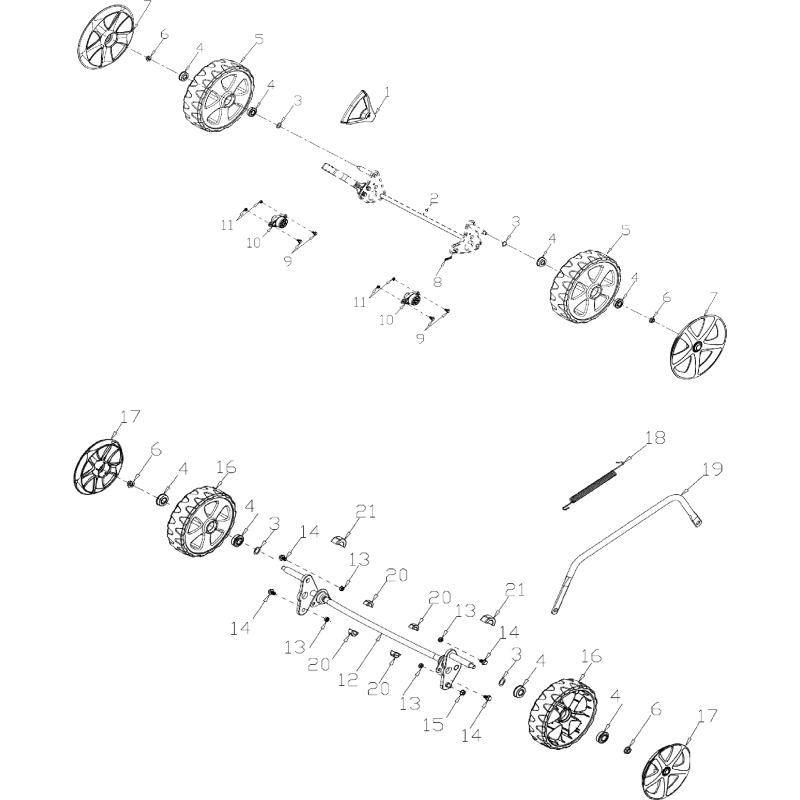 Assale posteriore AGR8201290 ORIGINALE MGF