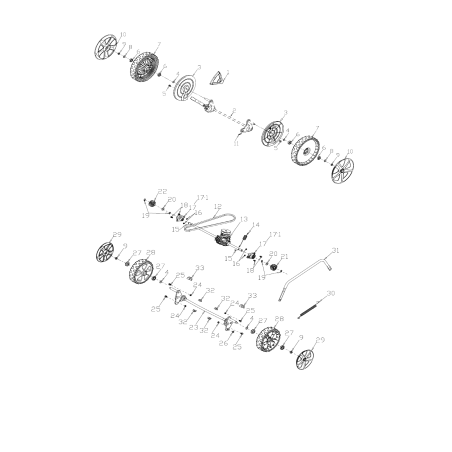 Transmission d'origine MGF AGR8201410 | Newgardenstore.eu
