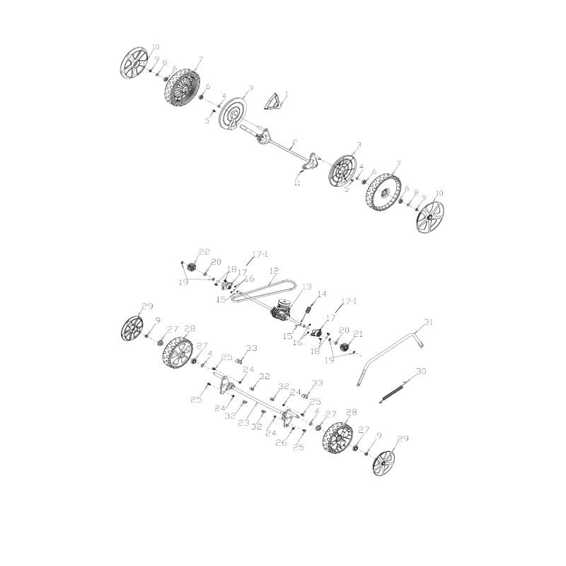 Eje delantero original MGF AGR8201830 Eje delantero original MGF AGR8201830