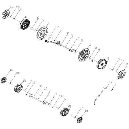 Mango regulable en altura AGR8203580 ORIGINAL MGF | Newgardenstore.eu