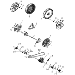 Hinterachse AGR8203940 ORIGINAL MGF