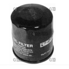 Screw-on oil filter for BRIGGS & STRATTON 25 microns engine