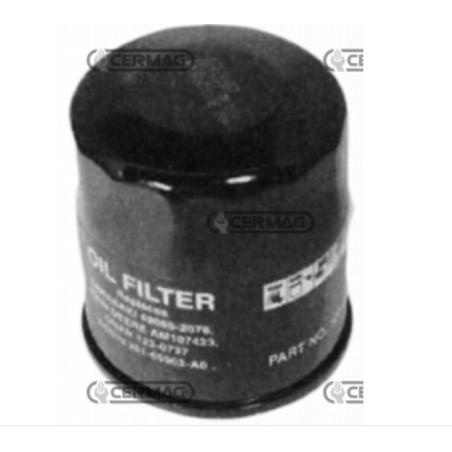 Screw-on oil filter for BRIGGS & STRATTON 25 microns engine | Newgardenstore.eu