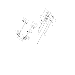 Palanca de control del acelerador original MGF AGR8004630 | Newgardenstore.eu