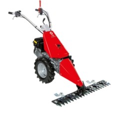 NIBBI FC120S Mähwerk mit Emak K800H OHV 182cc Benzinmotor mit Deichselrädern