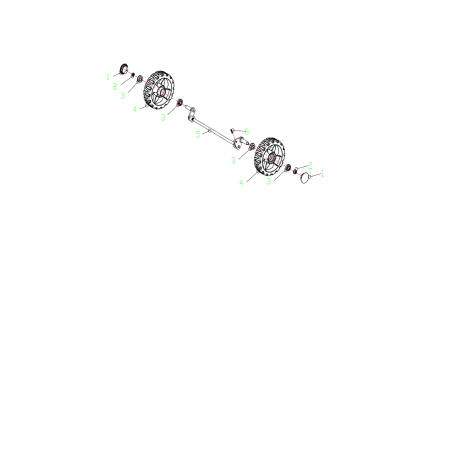 6" Rad AGR8005300 ORIGINAL MGF | Newgardenstore.eu