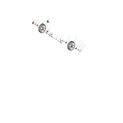 Roue de 7 pouces AGR8005330 ORIGINAL MGF | Newgardenstore.eu