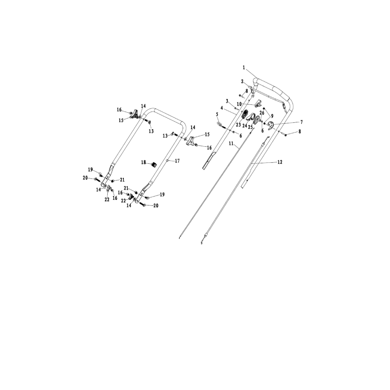 MANILLAR INFERIOR. R511SP AGR8006040 ORIGINAL MGF