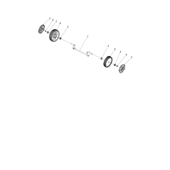 Original MGF AGR8004480 front axle | Newgardenstore.eu