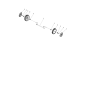 Original MGF AGR8004480 front axle