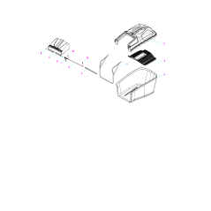 ORIGINAL MGF AGR8004240 frame | Newgardenstore.eu