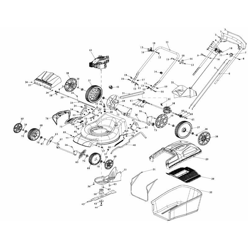 ORIGINAL MGF AGR8004350 Klingennabe
