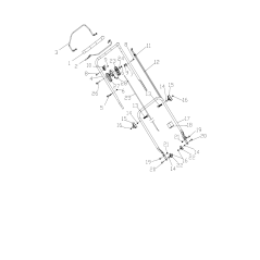 Palanca de tracción AGR8006010 ORIGINAL MGF | Newgardenstore.eu