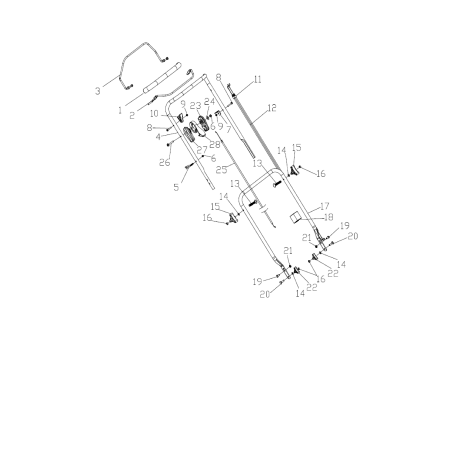 Traction lever AGR8006010 ORIGINAL MGF | Newgardenstore.eu