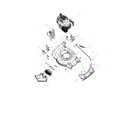 Seitenabweiser AGR8006150 ORIGINAL MGF | Newgardenstore.eu