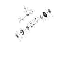 Assale posteriore AGR8006250 ORIGINALE MGF | Newgardenstore.eu