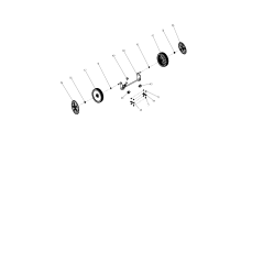 Roue arrière AGR8007100 ORIGINAL MGF | Newgardenstore.eu