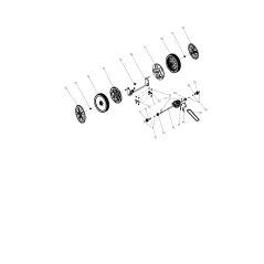 Rear axle AGR8004730 ORIGINAL MGF