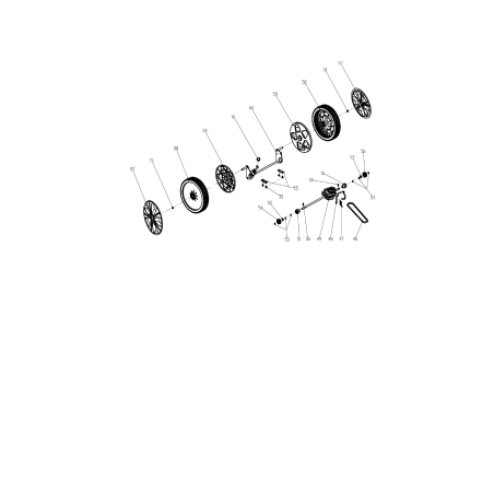 AGR8006260 Perilla de eje MGF ORIGINAL | Newgardenstore.eu