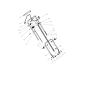 Original MGF AGR8004860 engine brake cable