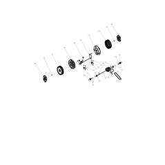 Roue arrière AGR8004840 ORIGINAL MGF | Newgardenstore.eu