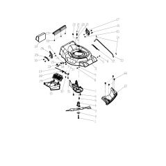Mascherina frontale AGR8008000 ORIGINALE MGF | Newgardenstore.eu