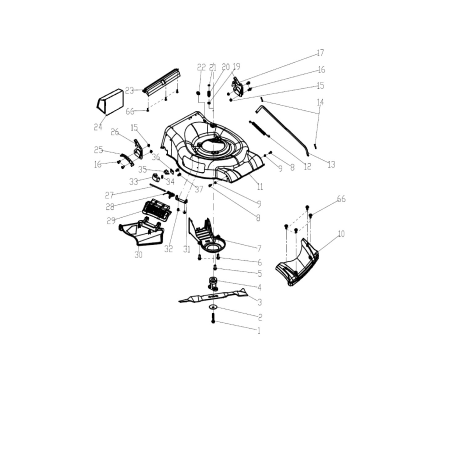 Mascherina frontale AGR8008000 ORIGINALE MGF | Newgardenstore.eu