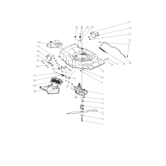 Mozzo lama AGR8007550 ORIGINALE MGF | Newgardenstore.eu
