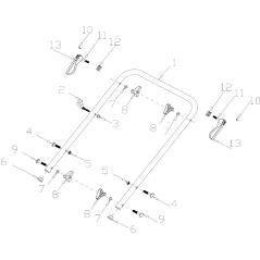 Piastrina in plastica AGR8206060 ORIGINALE MGF