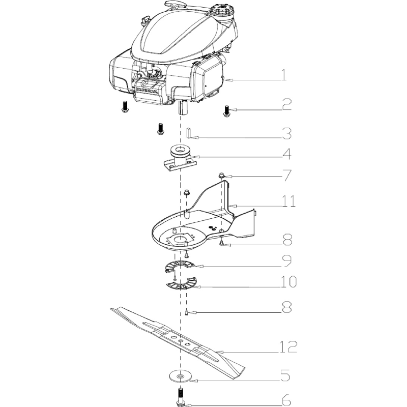 ORIGINAL MGF AGR8206100 Klingennabe