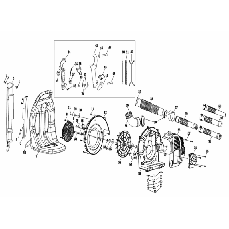 Cadre MGF AGR3502060 d'origine