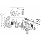 Cubierta del ventilador trasero AGR3502110 ORIGINAL MGF