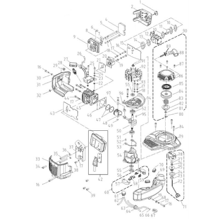 Joint de bride thermique AGR23751210 ORIGINAL MGF | Newgardenstore.eu