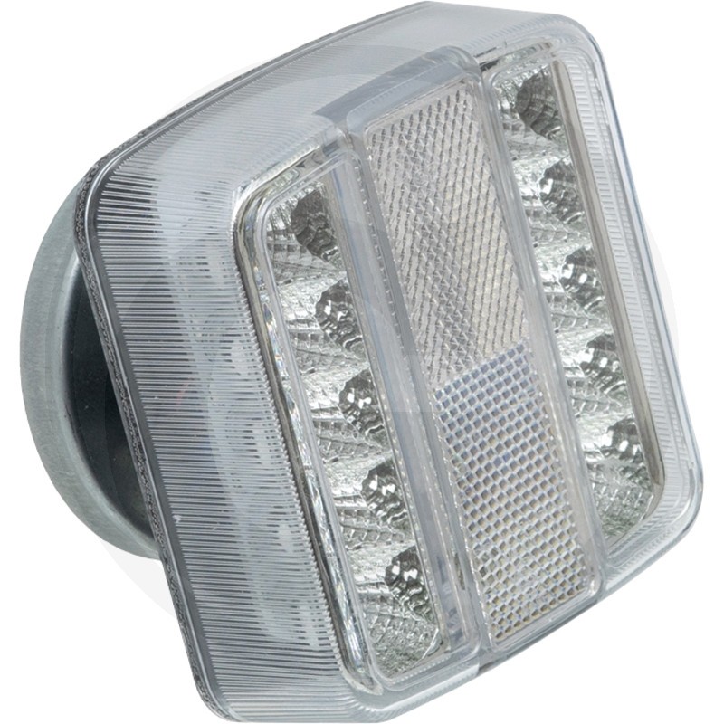 Right front light of agricultural machine