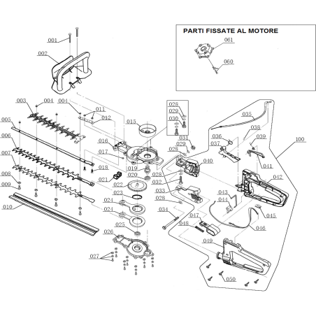 Support de poignée gauche AGR6100200 ORIGINAL MGF | Newgardenstore.eu