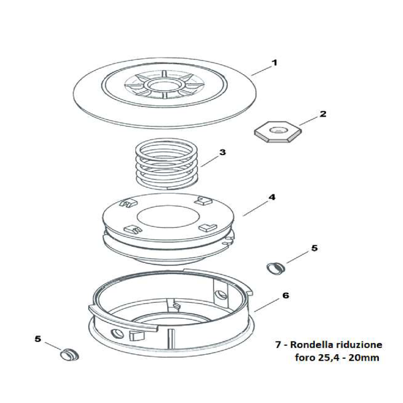 Ressort MGF d'origine FG499411-0804