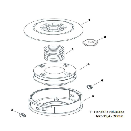 Original MGF spring FG499411-0804 | Newgardenstore.eu