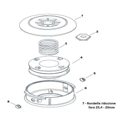 Tapa superior para inserto FG499411-0806 ORIGINAL MGF