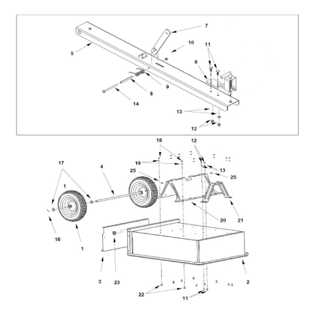 SUPPORT ORIGINAL MGF AGR4630TB | Newgardenstore.eu
