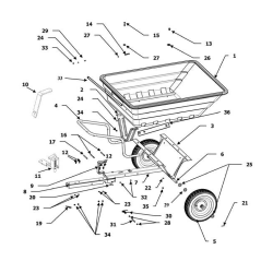 Tubo de refuerzo MGF ORIGINAL AGR4893TB | Newgardenstore.eu