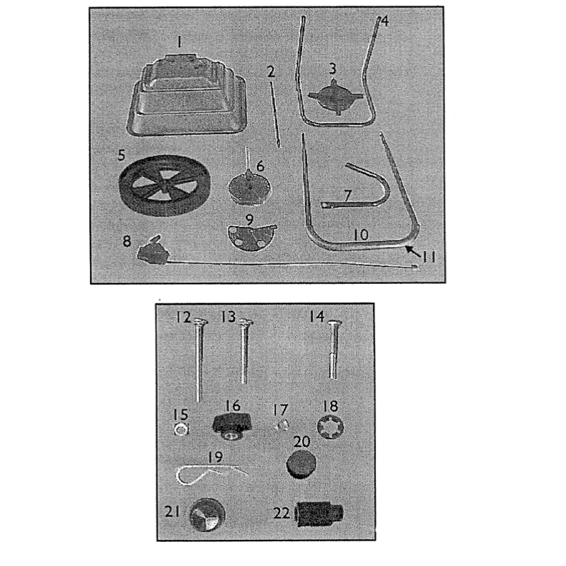 Perno de inserción cuadrado original MGF 1/4'' x 2-1/4'' AGR1868